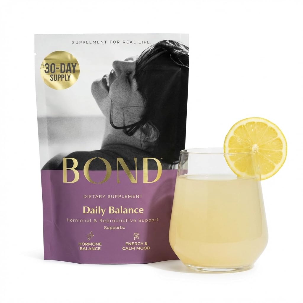 BOND Prenatal Vitamin Drink Mix for Women with Iron, Supports Hormone Balance, Folate & B12 for Energy & Calm Mood, Plant-Based Omega-3 for Cognitive Support, Magnesium, D3, B6, Non-GMO, 30-day Supply - Maple Wellness Supplements