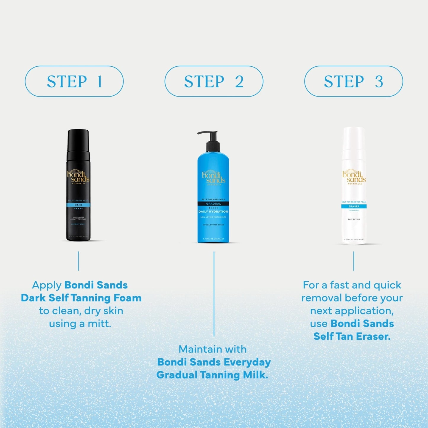 Bondi Sands Dark Self Tanning Foam | Lightweight, Self-Tanner Foam Enriched with Aloe Vera and Coconut - Maple Wellness Supplements