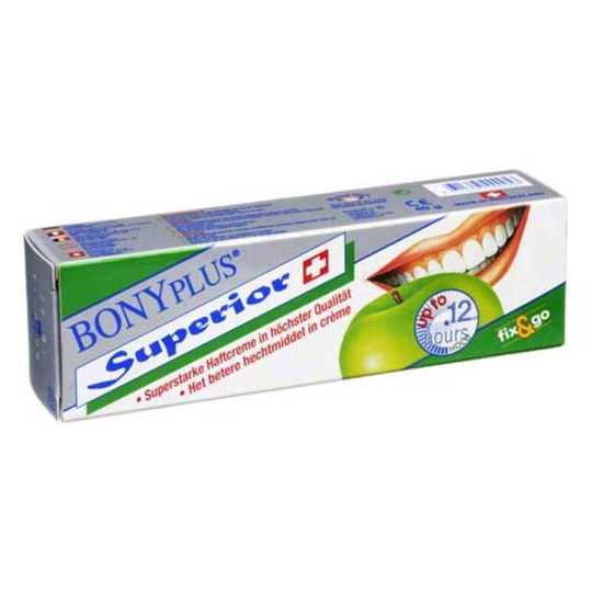 Bonyplus Superior adhesive cream for dentures, 40 g - Maple Wellness Supplements