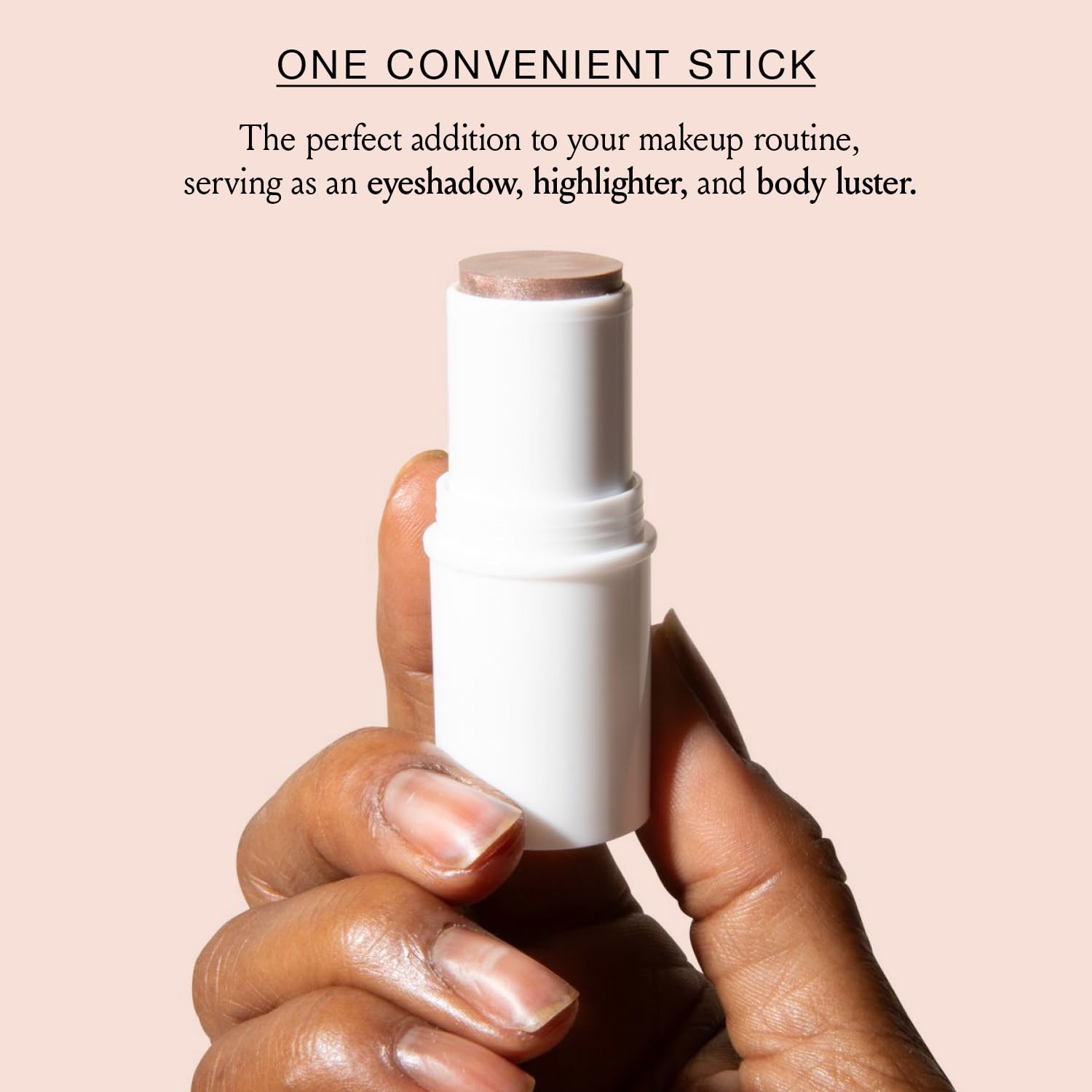Boomstick Glimmer ® Highlighter Makeup Stick, Subtle Shimmer Face Highlighter Stick for Mature Skin, Hydrating Cream Makeup for Cheekbones, Brow Bones & Nose, No Glitter Highlight - Maple Wellness Supplements