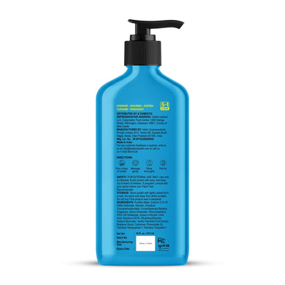 Botanic Hearth Vanilla Body Wash – Hydrating 5-in-1 Shower Gel with Warm Vanilla Aroma - Maple Wellness Supplements