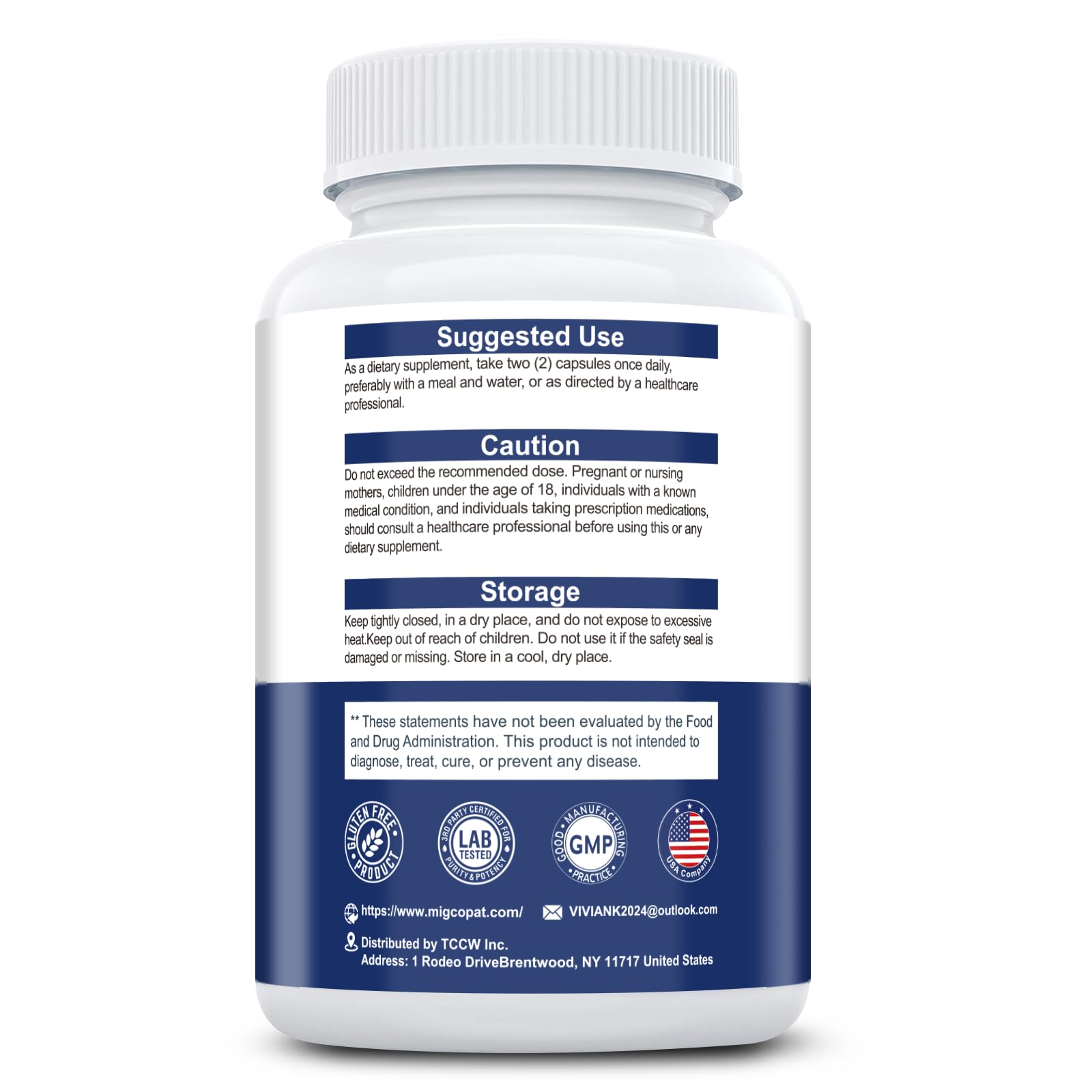 Brain Supplements for Memory & Focus - Nootropic with Bacopa Monnieri, Lion's Mane, Alpha GPC, Phosphatidylserine | Supports Mental Clarity & Cognitive Function | Vitamin B6 & B12-120 Capsules - Maple Wellness Supplements