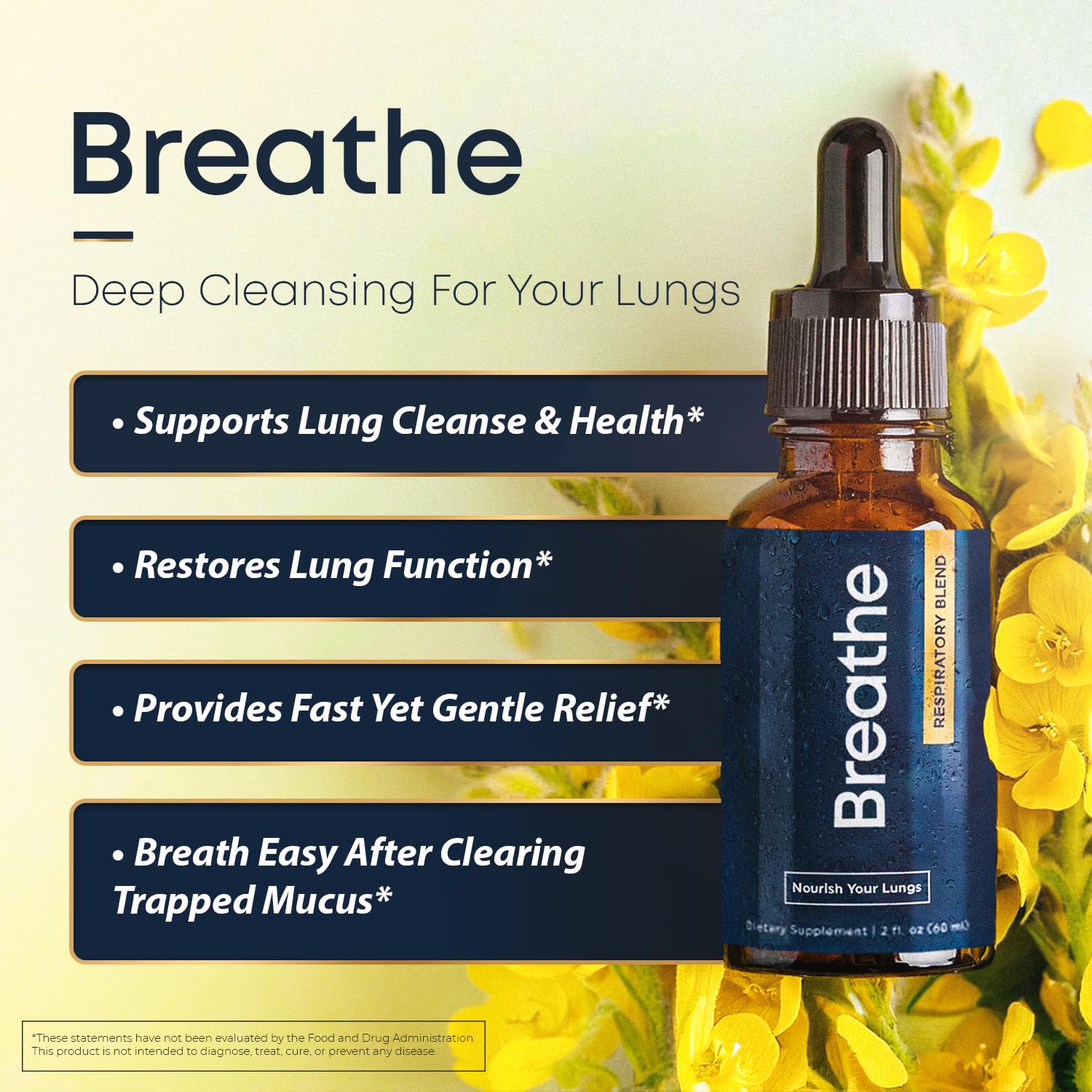 BREATHE & BREATHE PM Bundle - 60 Caps & 1 fl.oz. Mullein Drops for Lungs & Airways: Peppermint, Thyme, & Mullein Leaf Extract for Lungs Detox for Smokers - Clear Mucus & Breathe - GMO-Free & USA-Made - Maple Wellness Supplements