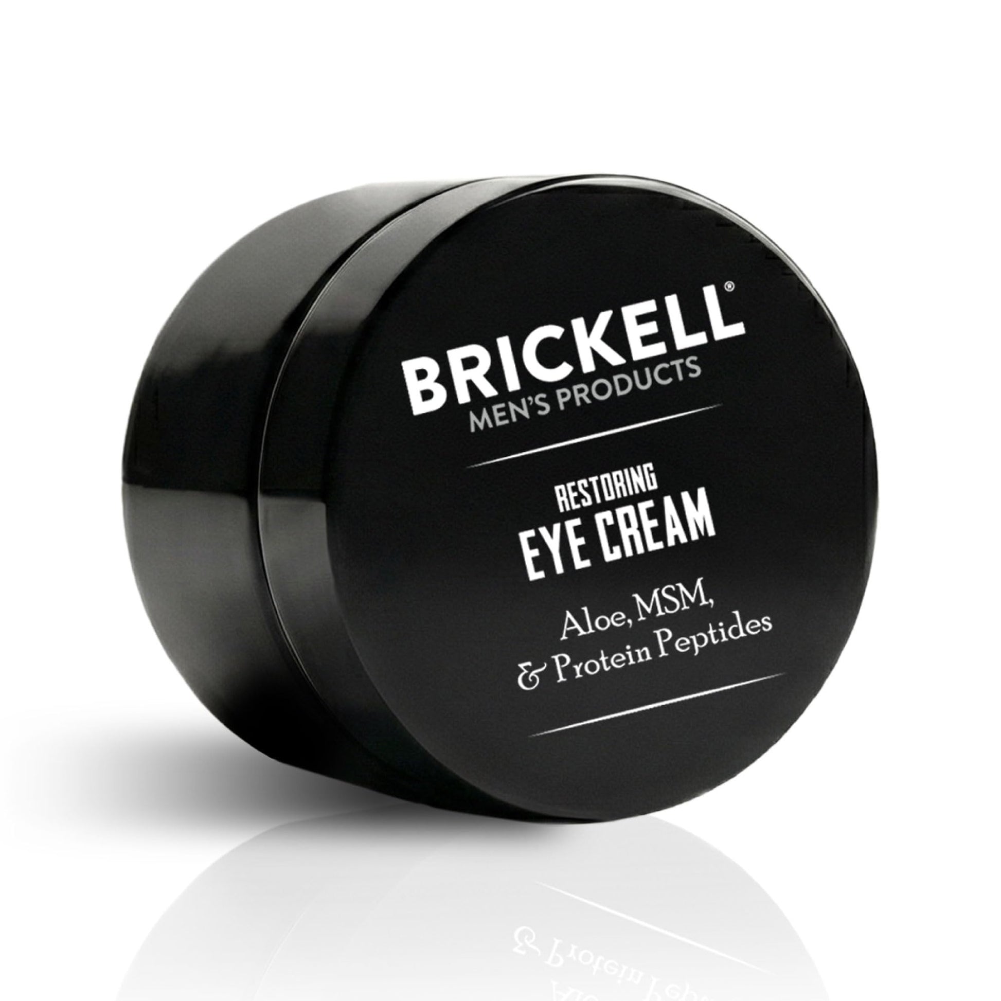 Brickell Men's Restoring Under Eye Cream for Men, Natural and Organic Anti Aging Eye Balm To Reduce Puffiness, Wrinkles, Dark Circles - Maple Wellness Supplements
