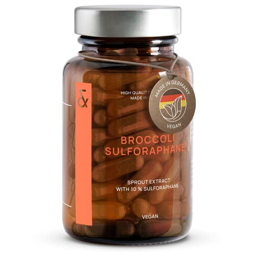 Broccoli Sprout Extract - 100mg Sulforaphane per Serving - Vegan - Antioxidant Supple - Maple Wellness Supplements