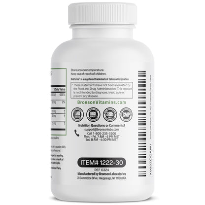 Bronson DIM Balance+ Calcium D-Glucarate, Broccoli Sprouts and Vitamin D3 200 MG of DIM per Capsule Supports Estrogen Metabolism and Balanced Hormone Levels Non-GMO, 30 Vegetarian Capsules - Maple Wellness Supplements