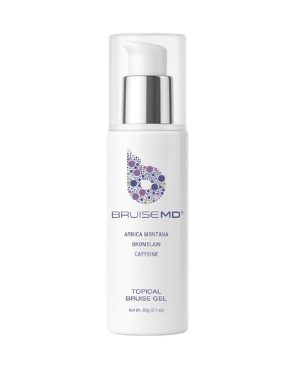 BruiseMD Topical Gel for Bruising and Swelling, 20% Arnica, Bromelain, Caffeine, Advanced Concentrated Bruise Treatment Formula, 60g (2 fl oz) - Maple Wellness Supplements