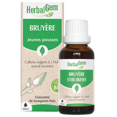Bruyère BIO Macérat mère Bourgeons Flacon 30 ml HERBALGEM - Maple Wellness Supplements