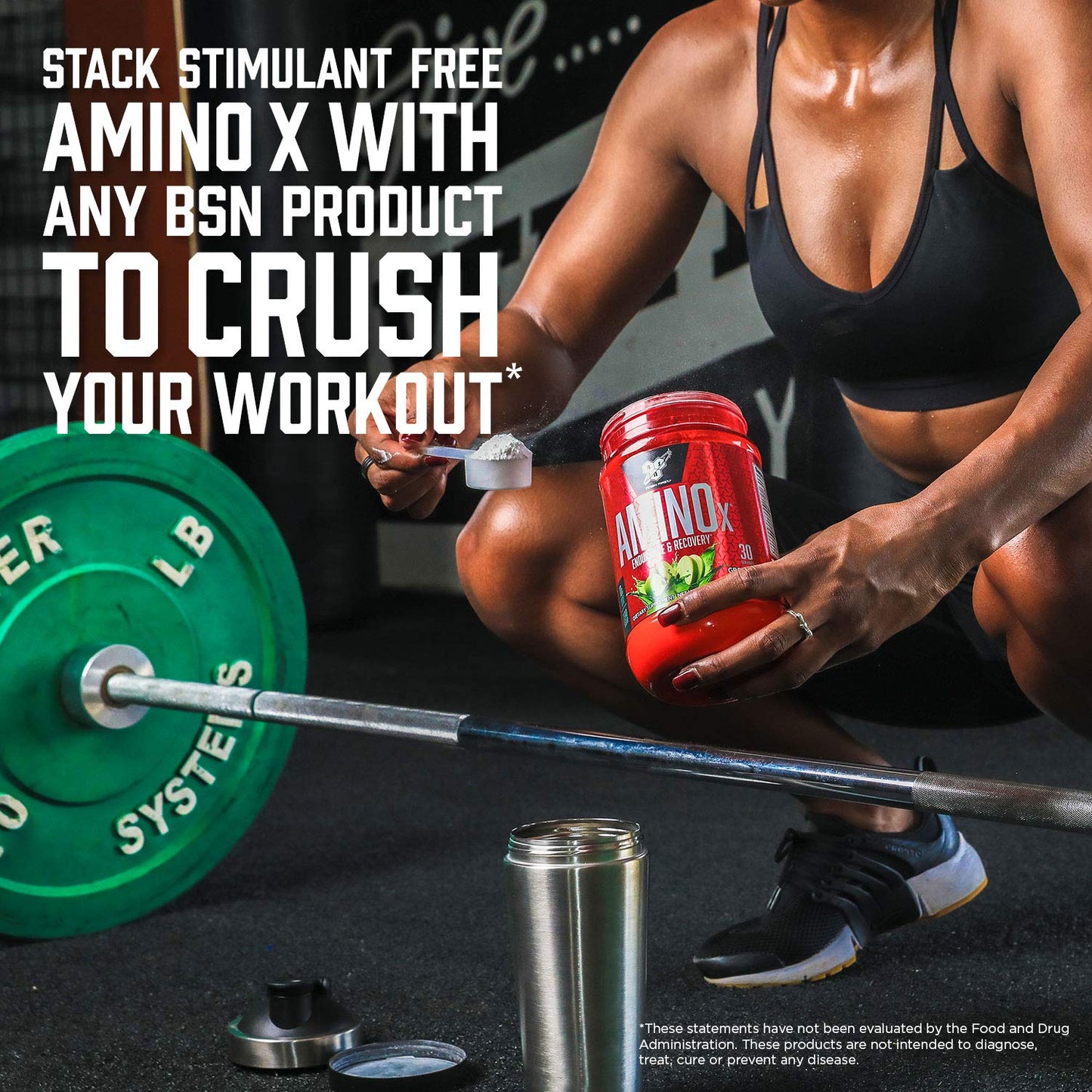 BSN Amino X Muscle Recovery & Endurance Powder with BCAAs, 10 Grams of Amino Acids, Keto Friendly, Caffeine-Free, Support Endurance, Zero Sugar, Blue Raz, - Maple Wellness Supplements