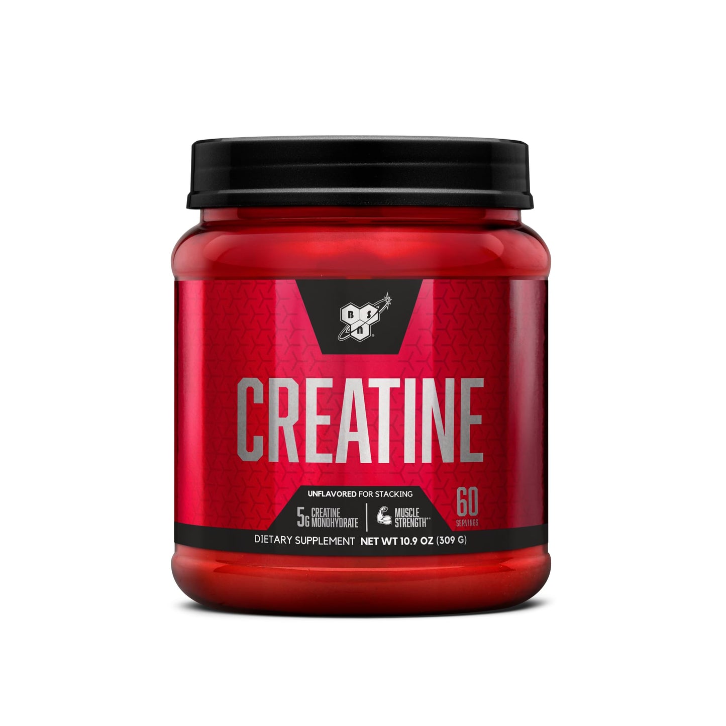 BSN Micronized Creatine Monohydrate Powder, Unflavored Creatine Powder, Micronized, Supports Muscle Building, Supports Muscle Strength, Gym Supplement - Maple Wellness Supplements