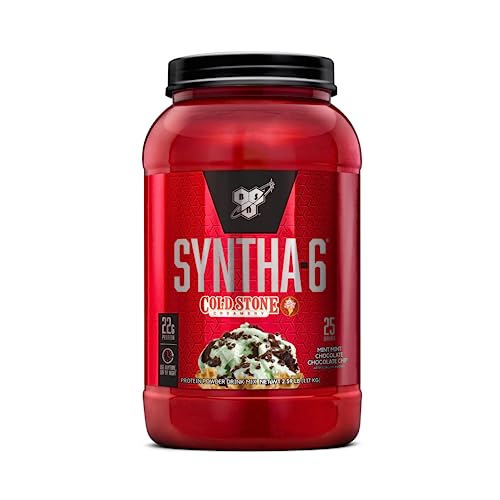 BSN Syntha-6 Whey Protein Powder, Cold Stone Creamery- Mint Mint Chocolate - Maple Wellness Supplements