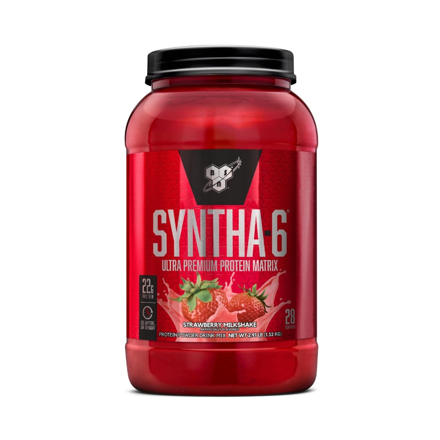 BSN SYNTHA-6 Whey Protein Powder, Strawberry Protein Powder with Micellar Casein - Maple Wellness Supplements
