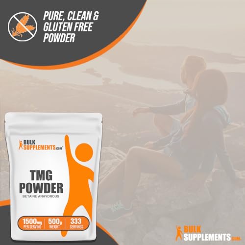 BULKSUPPLEMENTS.COM Betaine Anhydrous Powder - Trimethylglyine, TMG Supplements - Maple Wellness Supplements