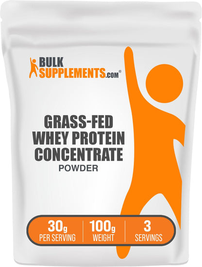 BULKSUPPLEMENTS.COM Grass Fed Whey Protein Powder - Unflavored Whey Protein - Maple Wellness Supplements