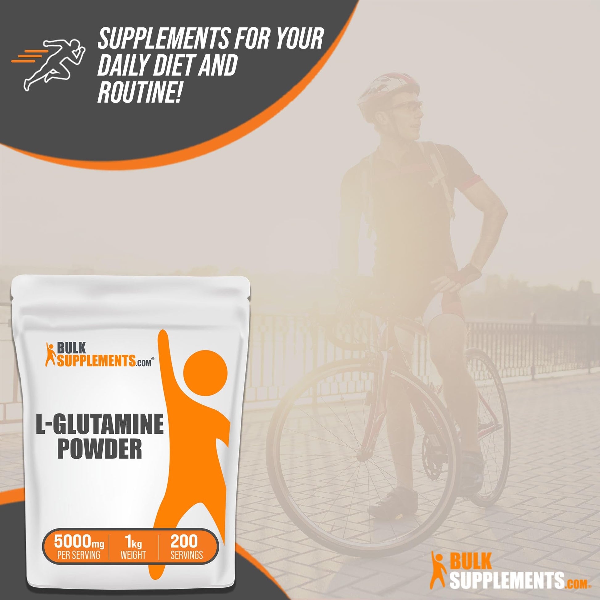 BULKSUPPLEMENTS.COM L-Glutamine Powder - Glutamine Supplement, L Glutamine - Maple Wellness Supplements