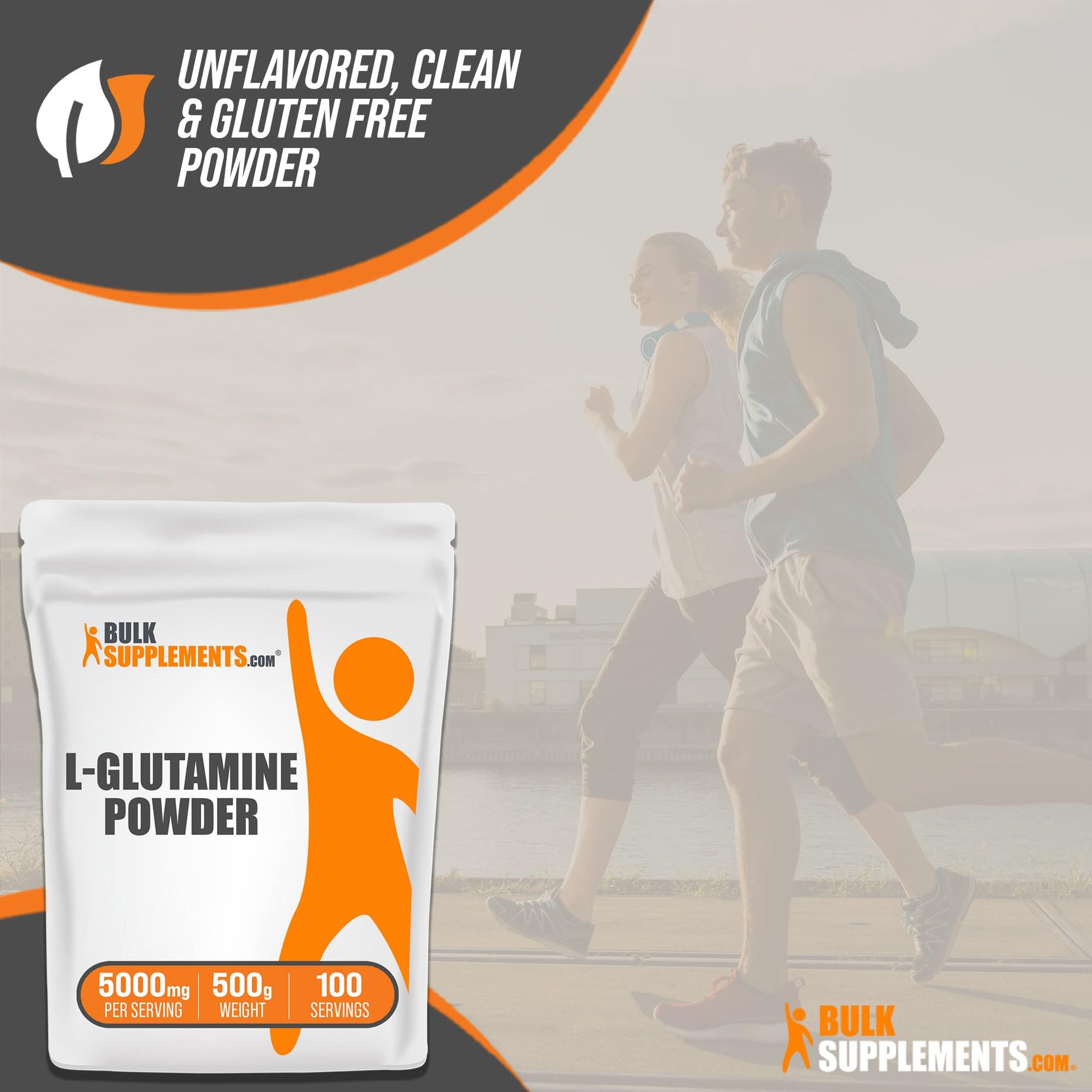 BULKSUPPLEMENTS.COM L-Glutamine Powder - Glutamine Supplement, L Glutamine - Maple Wellness Supplements