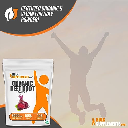 BULKSUPPLEMENTS.COM Organic Beet Root Powder - Beet Powder Organic, Beetroot - Maple Wellness Supplements