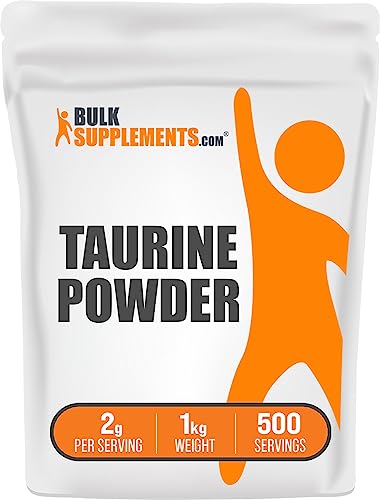 BULKSUPPLEMENTS.COM Taurine Powder - Taurine Supplement, Taurine 2000mg - Maple Wellness Supplements