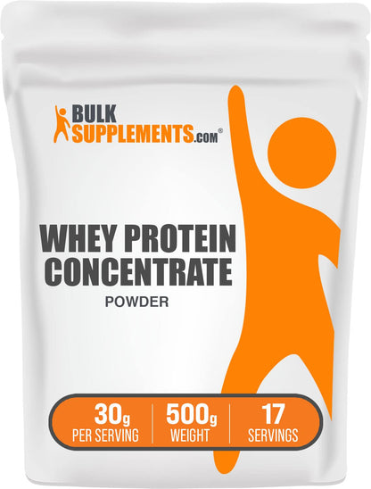 BULKSUPPLEMENTS.COM Whey Protein Concentrate Powder - Protein Powder Unflavored - Maple Wellness Supplements