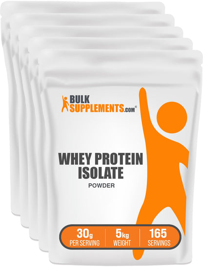 BULKSUPPLEMENTS.COM Whey Protein Isolate Powder - Unflavored Protein Powder - Maple Wellness Supplements