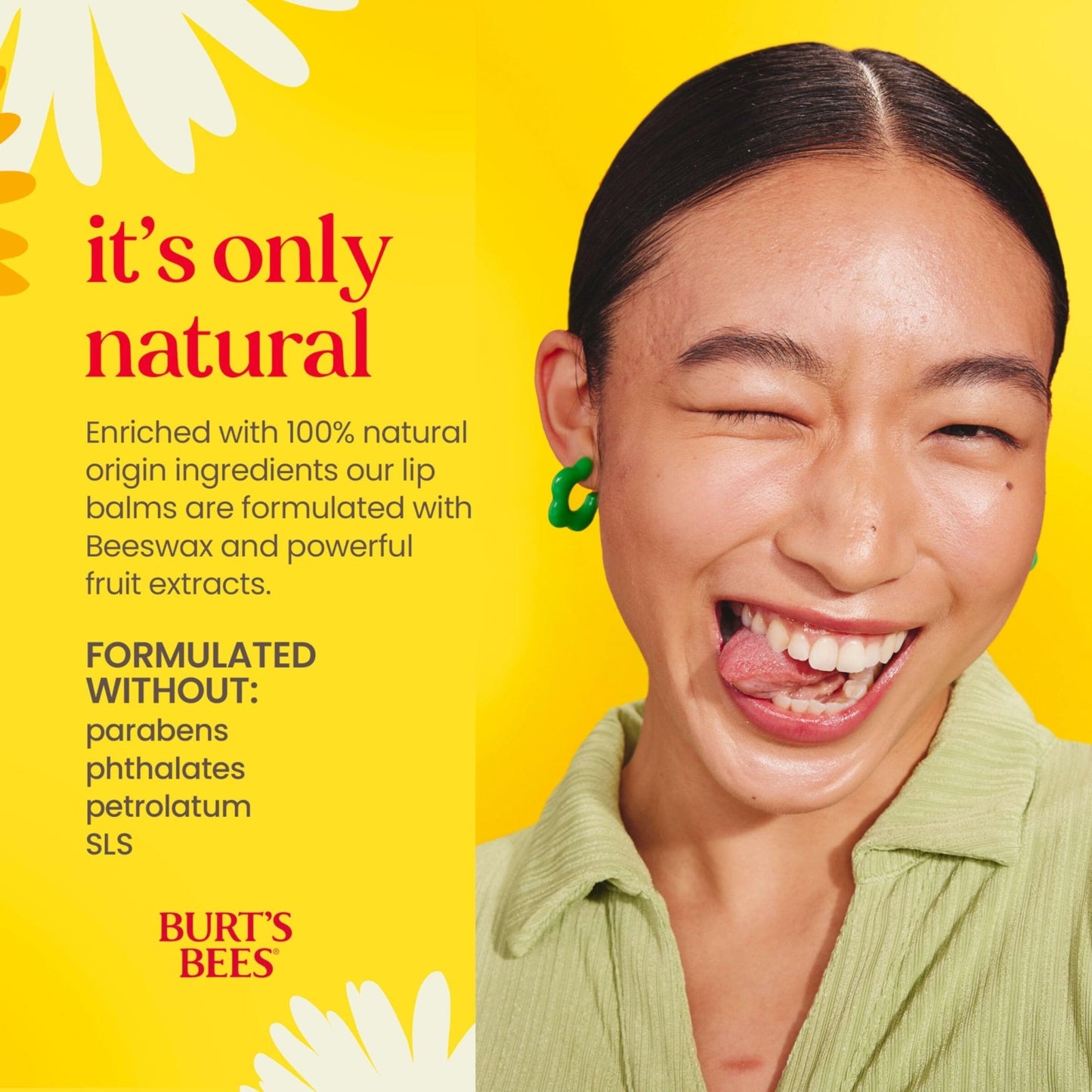 Burt's Bees 100% Natural Moisturizing Lip Balm (Superfruit) - Maple Wellness Supplements