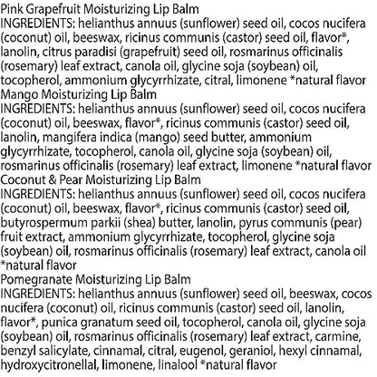 Burt's Bees 100% Natural Moisturizing Lip Balm (Superfruit) - Maple Wellness Supplements