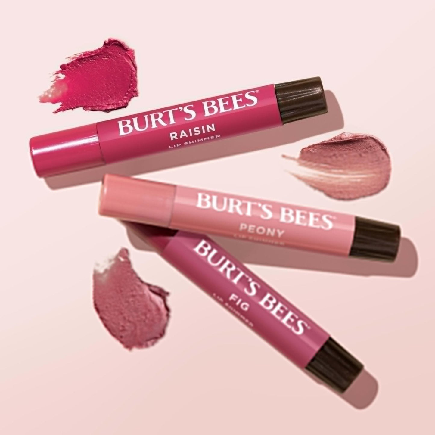 Burt's Bees Easter Basket Stuffers, Lip Shimmer Nude Collection, Tinted Lip Balm, Moisturizing for All Day Hydration with Natural Glowy Finish - Maple Wellness Supplements