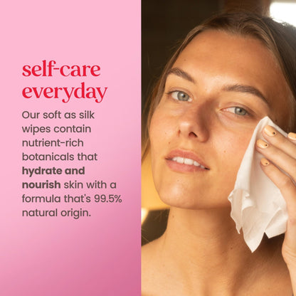 Burt’s Bees Micellar Rose Water Facial Towelettes, 100% Plant Based Cloth; 99% Natural Origin; Remove Makeup, Cleanse, Hydrate; No Oily Residue; All Skin Types; 30 Ct, Pack of 3 (Pack May Vary) - Maple Wellness Supplements