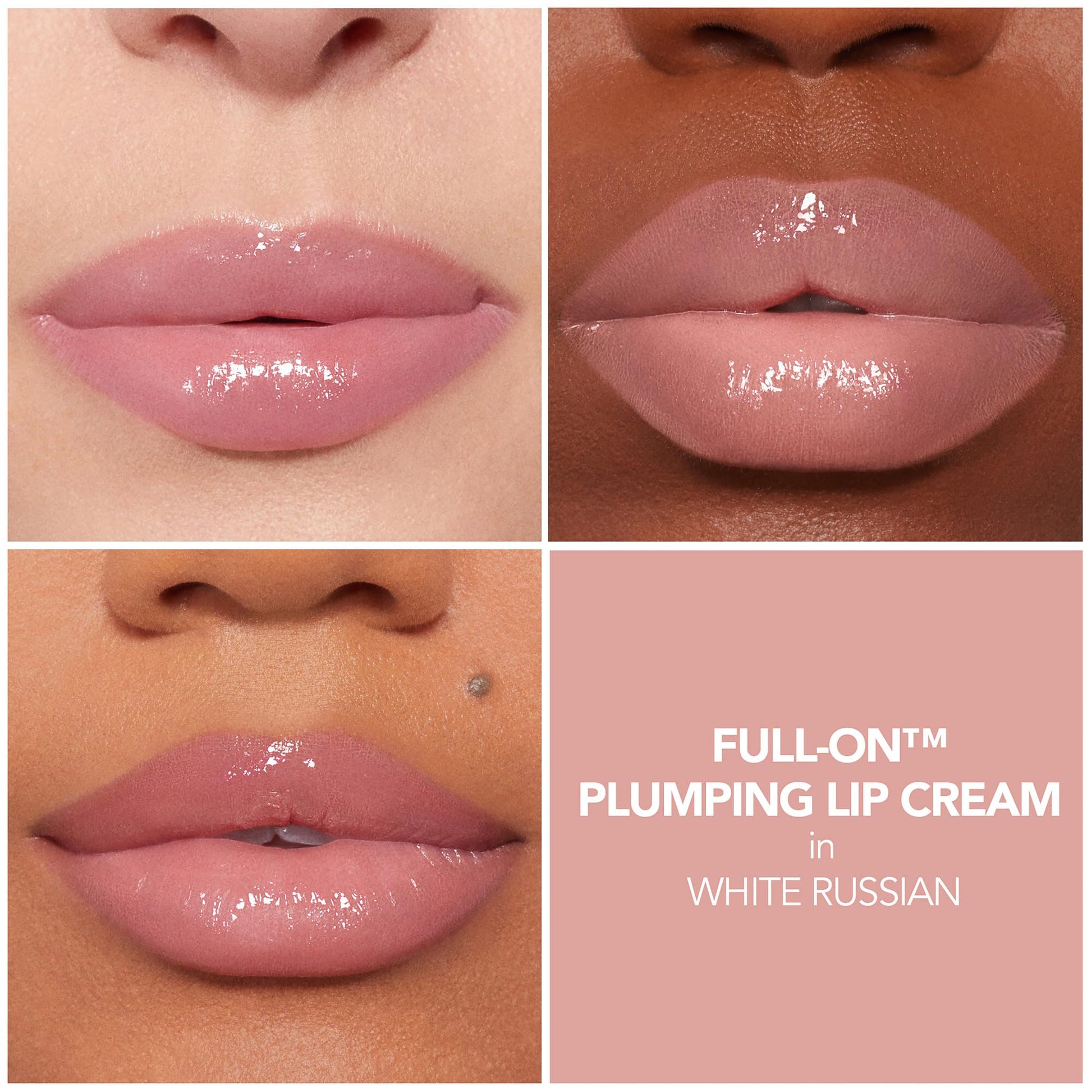 BUXOM Full-On Plumping Lip Cream, White Russian - Maple Wellness Supplements