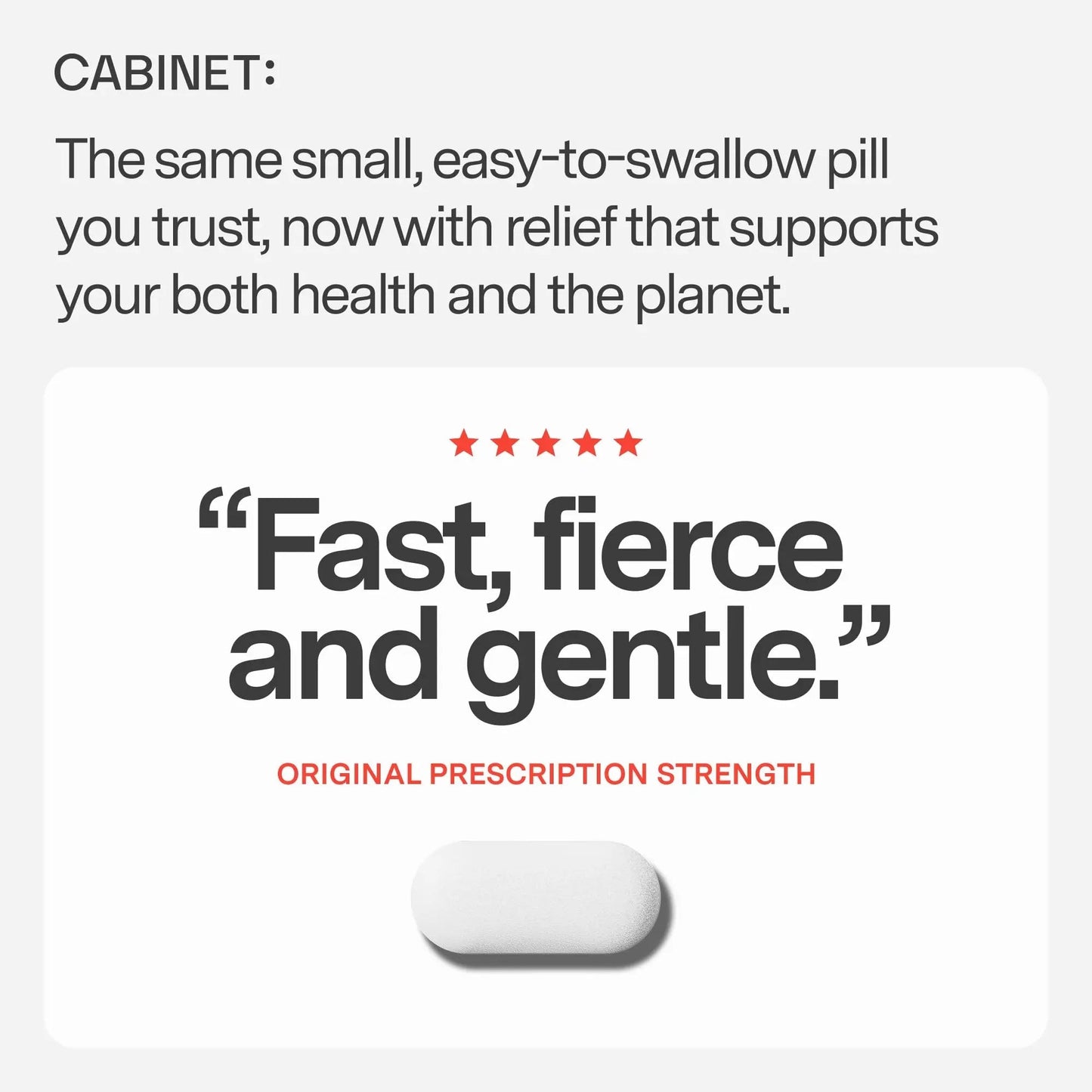 Cabinet: 500mg Acetaminophen for Headache Relief, Toothaches, Sore Throat, and Fever Reducer, Includes 1 Refillable Medicine Jar, 120 Tablets Refillable Glass Jar - w/Travel Tin - Maple Wellness Supplements