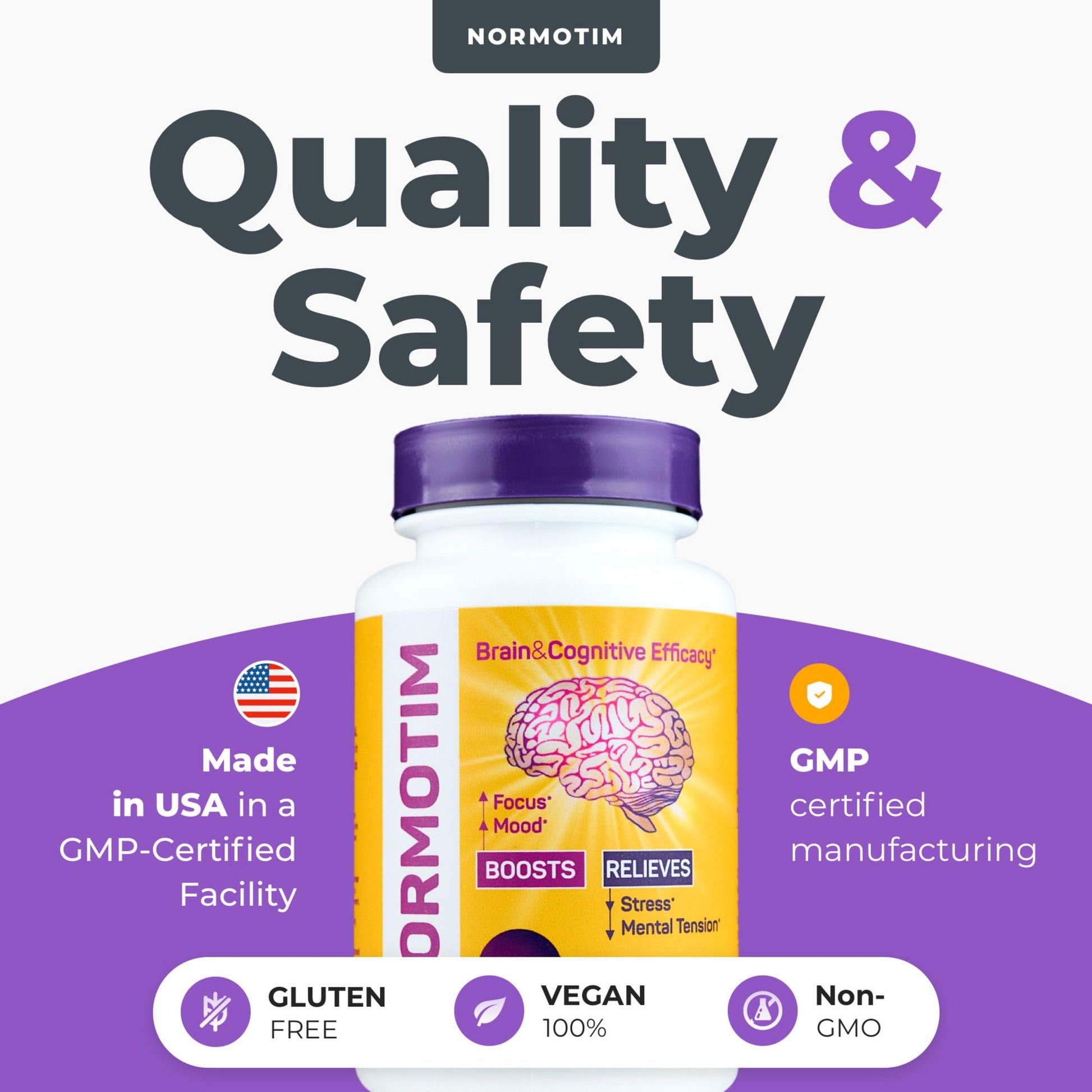 Calm & Focus Support – Lithium Ascorbate 5mg Fast-Dissolve Tablets with Vitamin C, B1 & B6 – Non-Drowsy Cognitive & Memory Support - Maple Wellness Supplements