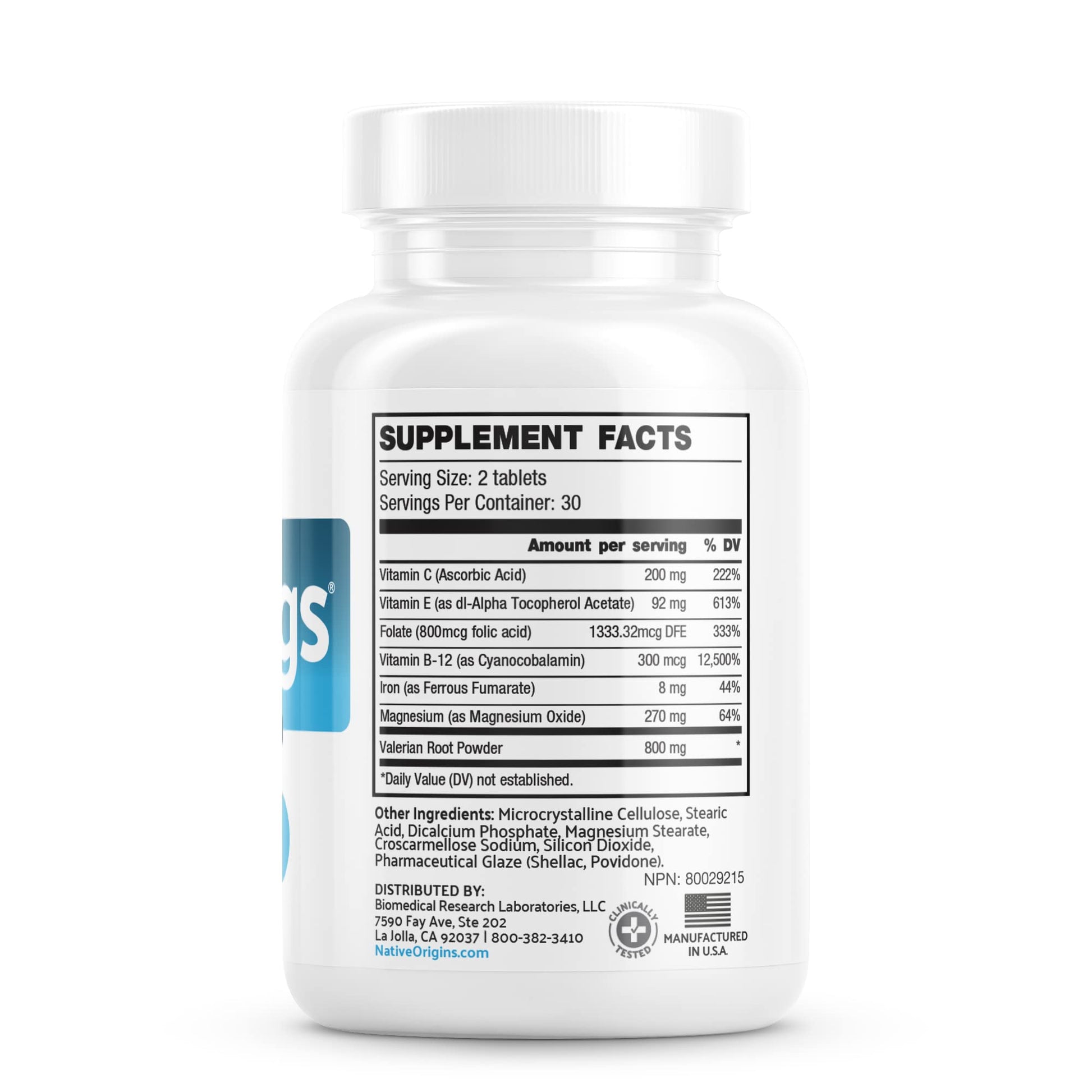 Calm Legs Natural for Natural Itching, Crawling, Tingling and Agitated Leg with Iron, Magnesium, and Valerian Root (60 Tablets)… - Maple Wellness Supplements