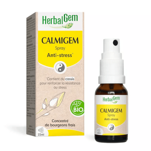 Calmigem BIO Spray 15 ml Complexe anti-stress GC03 HERBALGEM - Maple Wellness Supplements