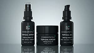 CANNAPHYLL Topical Organic Natural Hemp Gel (1 oz) for Skin, Back, Shoulder, Muscle, Nerves, and Joints, Tattoo Aftercare Made with Lavender, Neroli, Marjoram, and Cedarwood - Maple Wellness Supplements