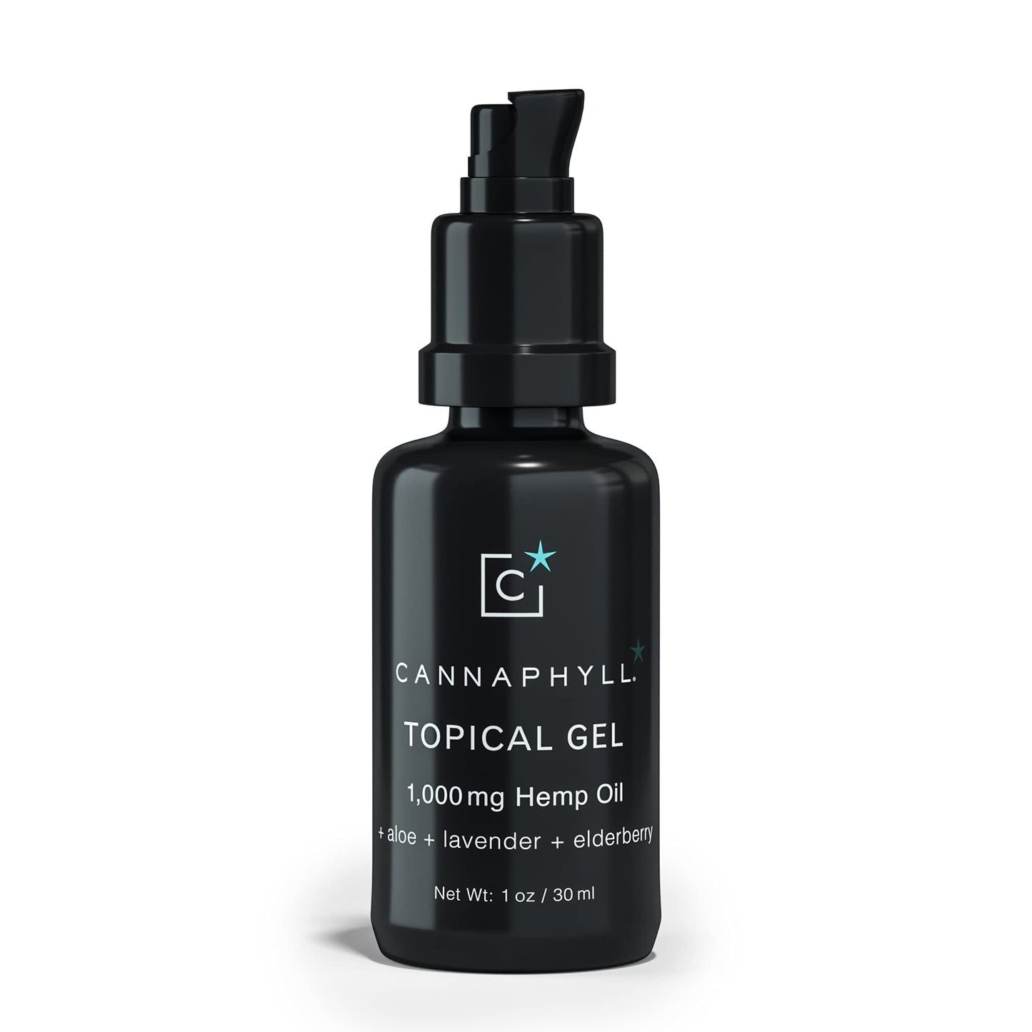 CANNAPHYLL Topical Organic Natural Hemp Gel (1 oz) for Skin, Back, Shoulder, Muscle, Nerves, and Joints, Tattoo Aftercare Made with Lavender, Neroli, Marjoram, and Cedarwood - Maple Wellness Supplements