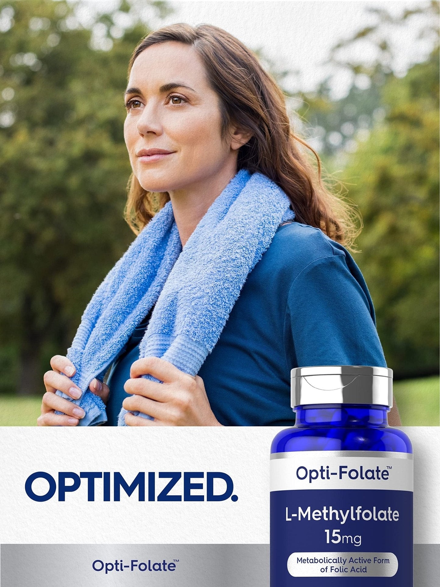 Carlyle L Methylfolate 15mg | 120 Capsules | Value Size | Max Potency | Optimized - Maple Wellness Supplements