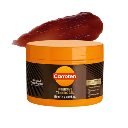 Carroten Intensive Tanning Gel | Browning Tan Accelerator | Non-Greasy, Water-Resistant with Carrot and Coconut Oil - Maple Wellness Supplements