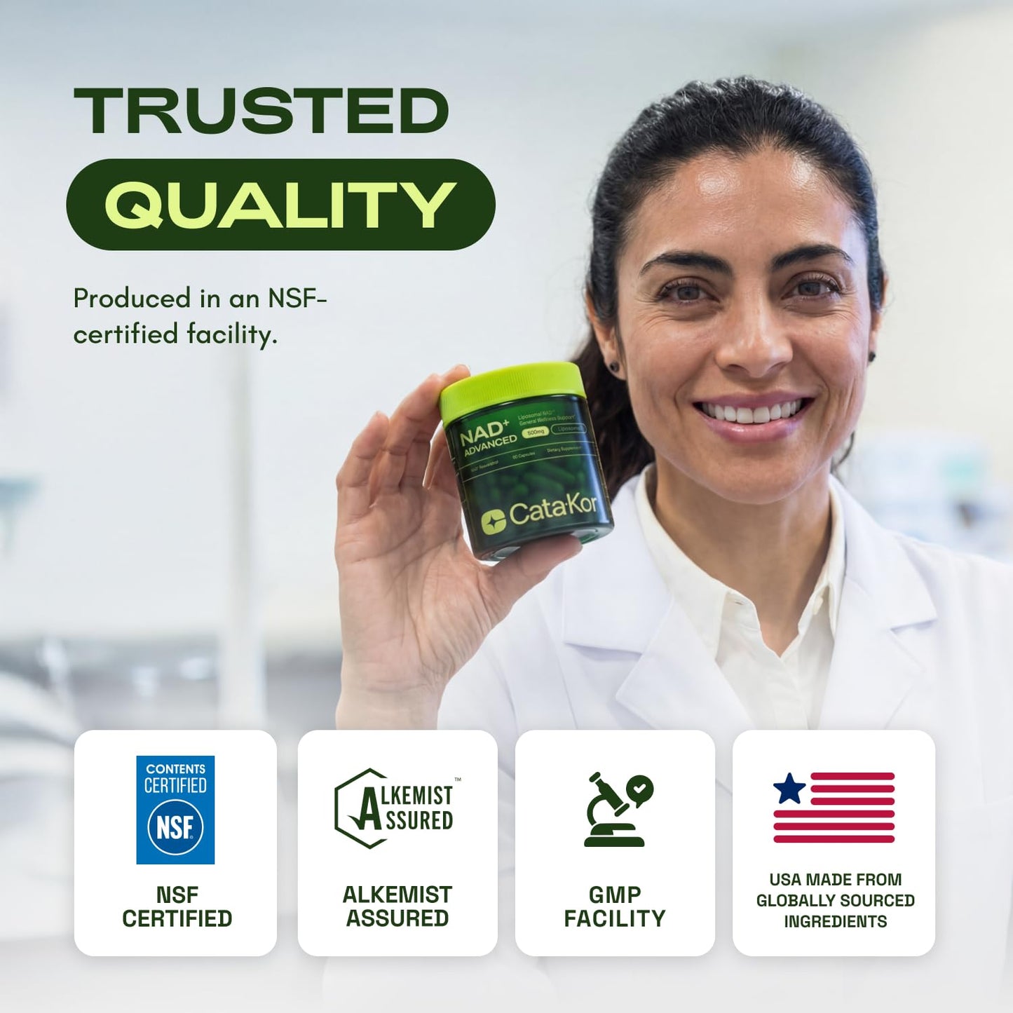 Cata-Kor Liposomal NAD Resveratrol Supplement – NMN Supplement Alternative – Third-Party Tested – Advanced NAD Supplement - Maple Wellness Supplements
