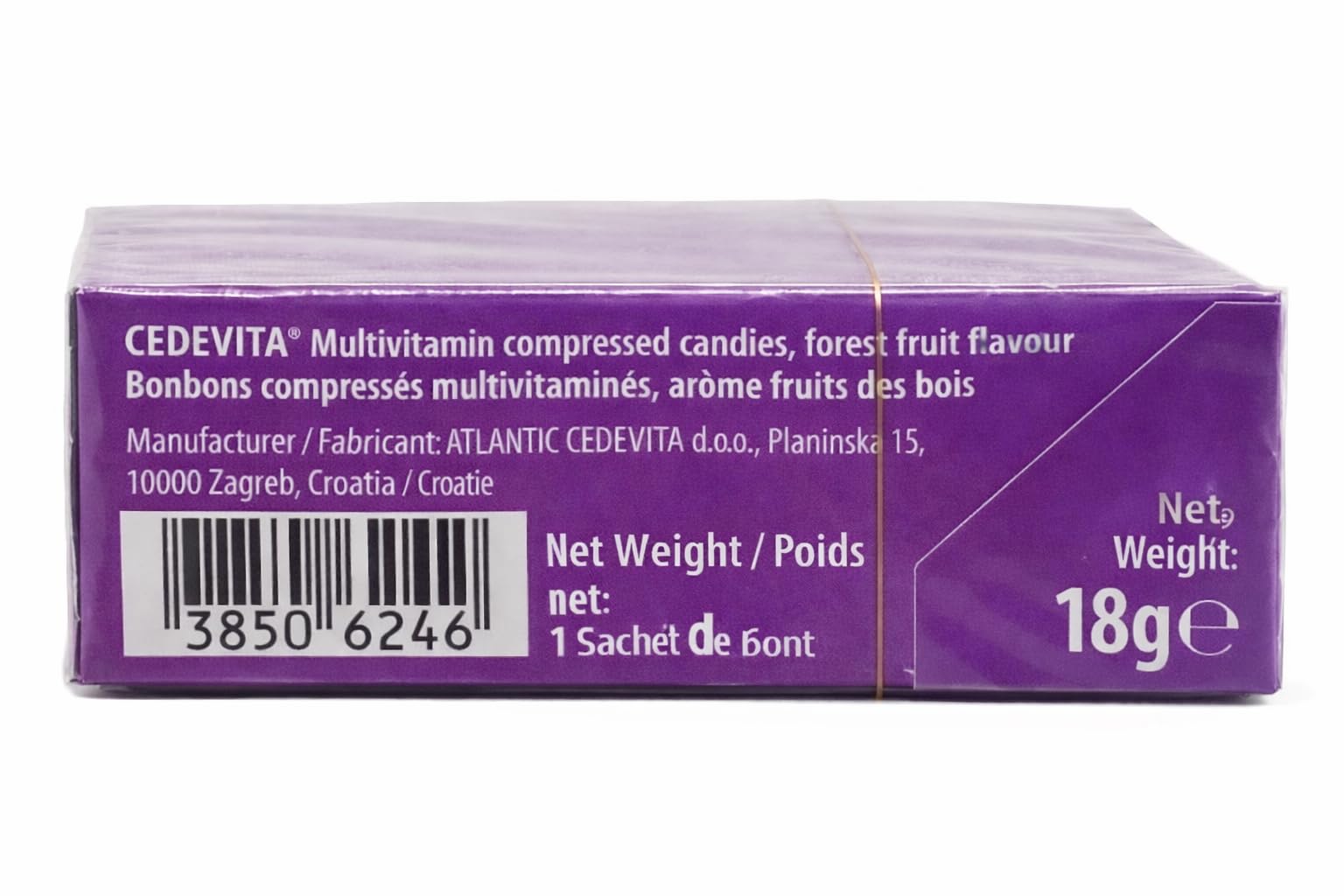 Cedevita Multivitamin Healthy and Sweet Candies - Pack of 8 (Forest Fruit) - Maple Wellness Supplements
