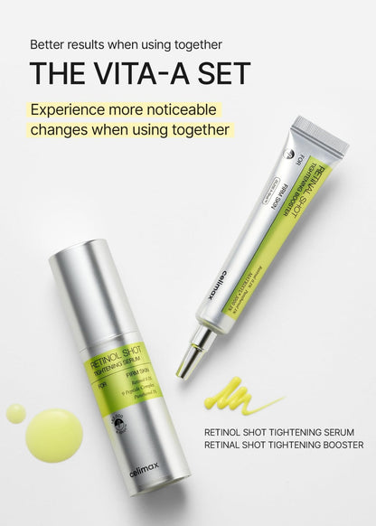 celimax The Vita A Retinol Shot Tightening Serum | with Pure Vitamin A Retinol, Peptide, Pore Minimizer - Maple Wellness Supplements
