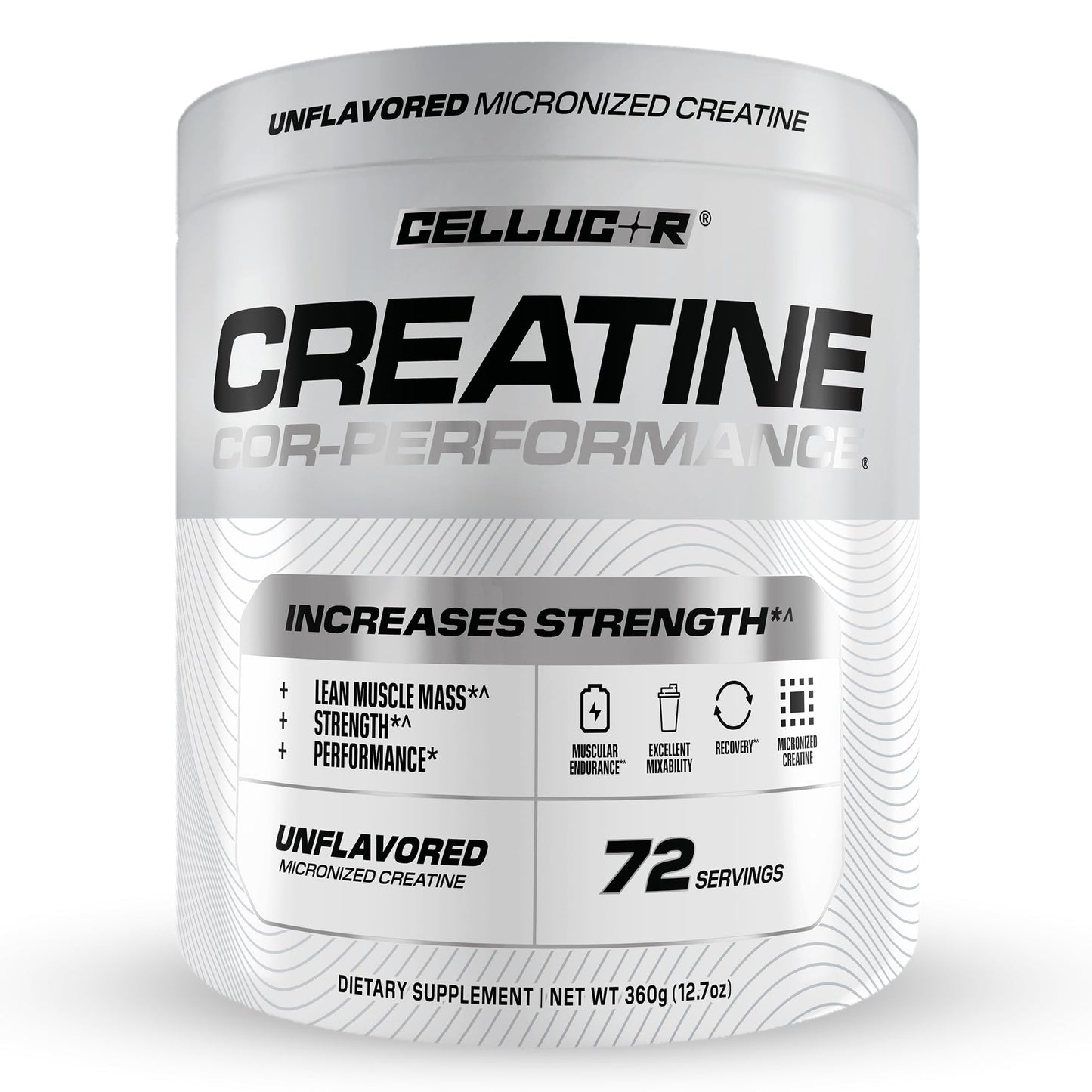 Cellucor Cor-Performance Creatine Monohydrate for Strength and Muscle Growth, 72 Servings - Maple Wellness Supplements