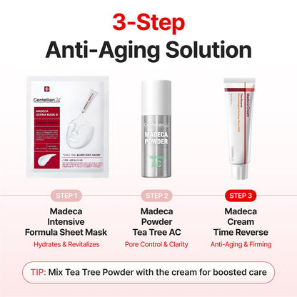 CENTELLIAN 24 Madeca Cream Time Reverse (1.69 fl oz) - TECA Centella Asiatica Glow Face Cream Moisturizer, Hydrating - Maple Wellness Supplements
