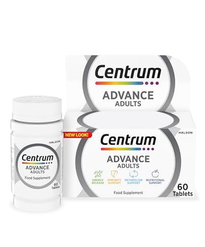 Centrum Advance Multivitamin & Mineral Supplements, 24 essential nutrients including - Maple Wellness Supplements