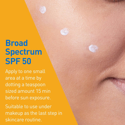 CeraVe 100% Mineral Sunscreen SPF 50, Face sunscreen With Zinc Oxide & Titanium Dioxid - Maple Wellness Supplements