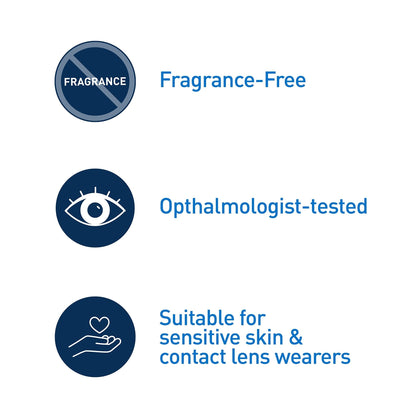 CeraVe Eye Makeup Remover with Hyaluronic Acid and Ceramides, Waterproof, Non-Comedogenic, Fragrance Free - Maple Wellness Supplements