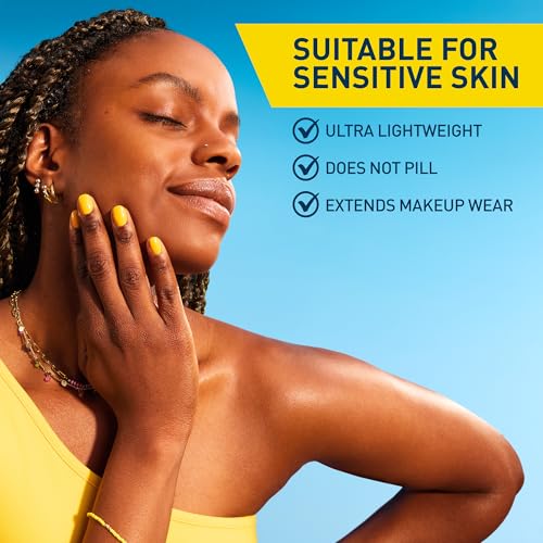 CeraVe Invisible Mineral Sunscreen SPF 50, Face Sunscreen for Sensitive Skin With Zinc Oxide & Titanium Dioxide, Vitamin E - Maple Wellness Supplements