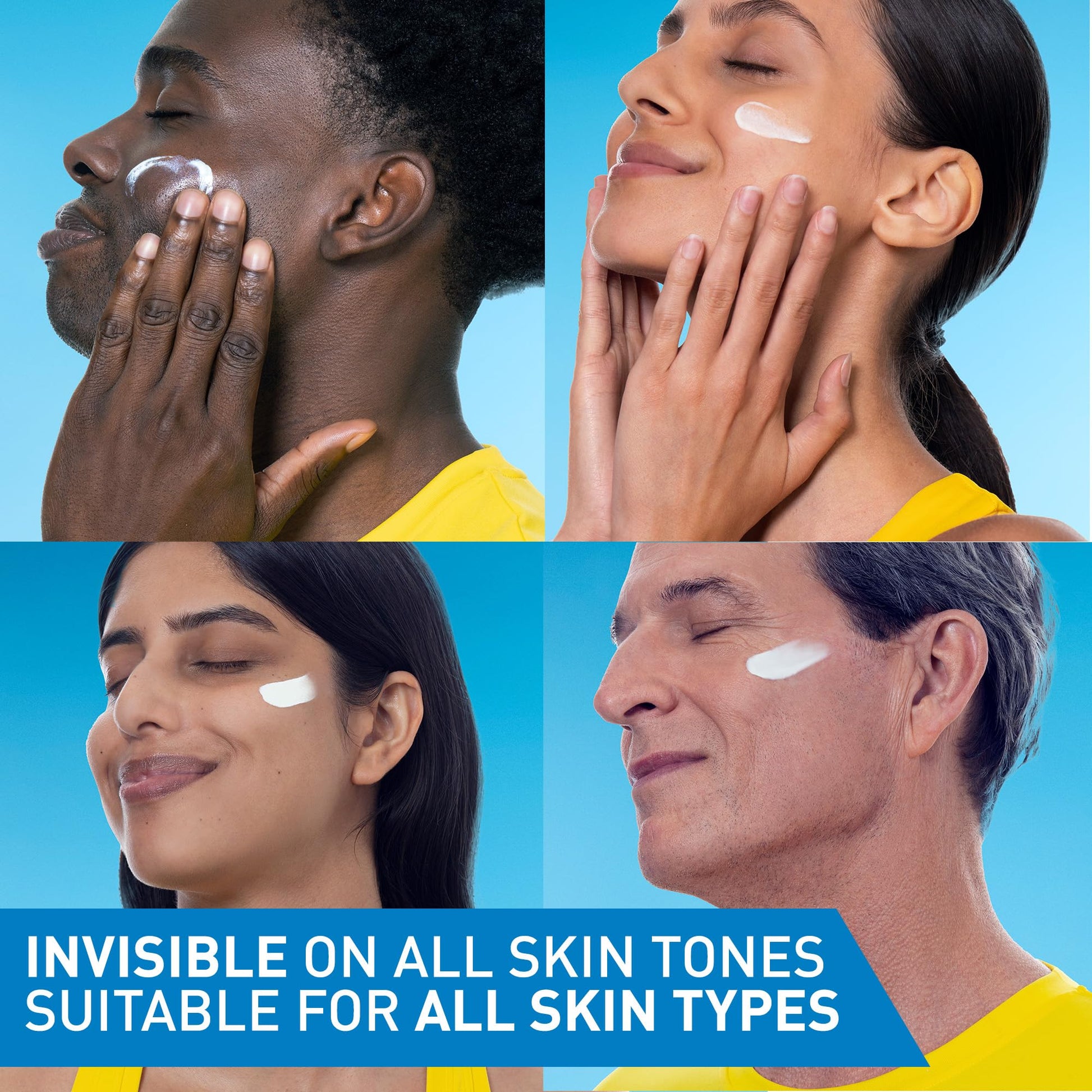 CeraVe Invisible Mineral Sunscreen SPF 50, Face Sunscreen for Sensitive Skin With Zinc Oxide & Titanium Dioxide, Vitamin E - Maple Wellness Supplements