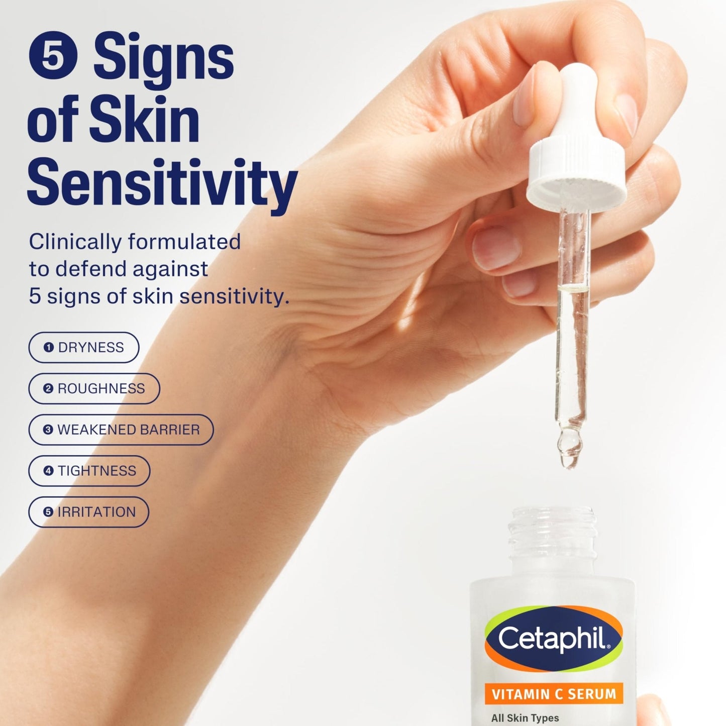 Cetaphil Vitamin C Serum, Visibly Reduces Look of Dark Spots and Hyperpigmentation, Formulated with Niacinamide - Maple Wellness Supplements