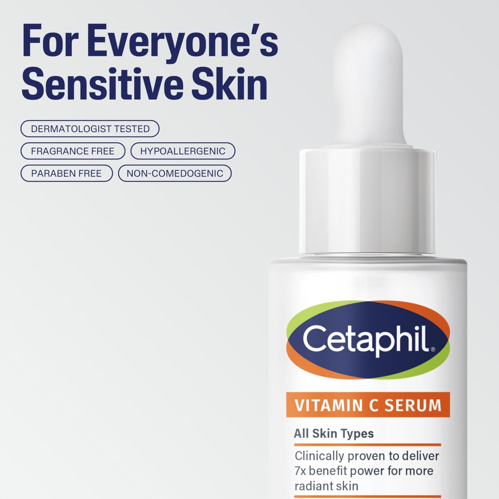 Cetaphil Vitamin C Serum, Visibly Reduces Look of Dark Spots and Hyperpigmentation, Formulated with Niacinamide - Maple Wellness Supplements