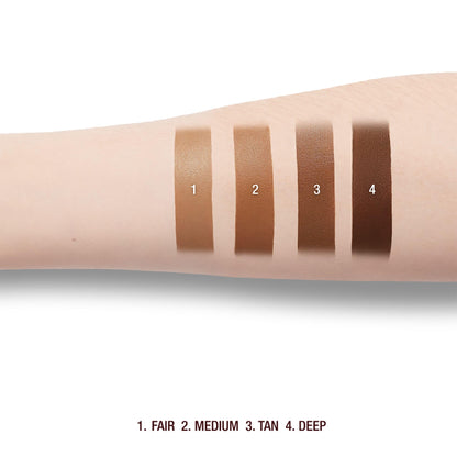 Charlotte Tilbury Beautiful Skin Face Makeup & Body Cream Bronzer - Hydrating Hyaluronic Acid & Pro Vitamin D3 to Blur for a Sun-Kissed Glow - Up to 16Hr Wear, Sweat & Humidity Proof - 1 Fair - Maple Wellness Supplements